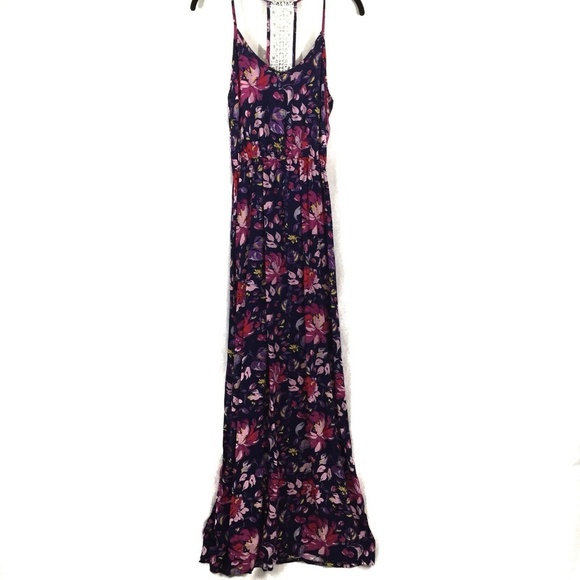 Grayson Threads Dresses & Skirts - Grayson Threads Crochet Racer Back Maxi Dress NWOT